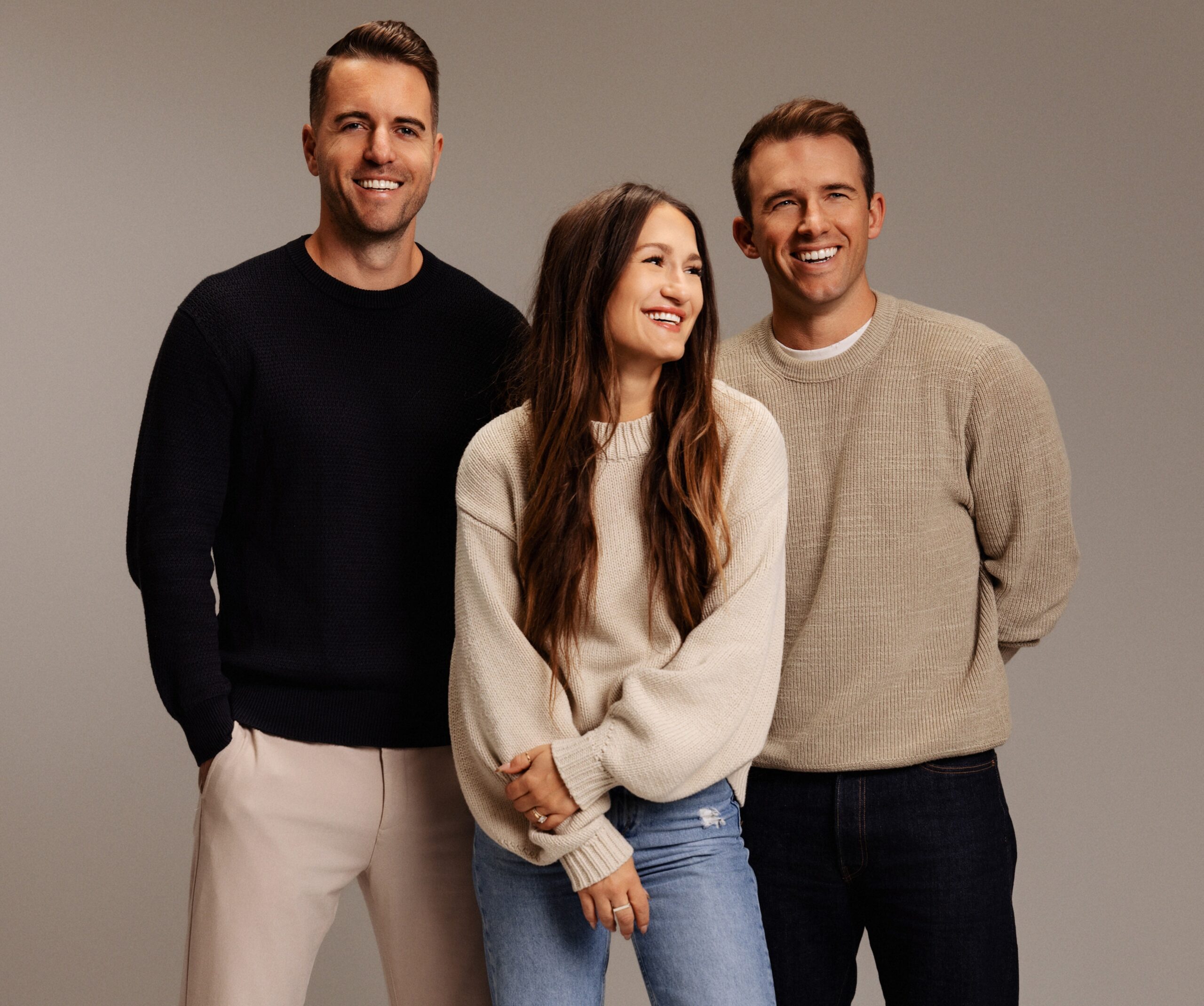 The Hiyo cofounders, pictured from left to right: Evan Quinn, Cynge Cooper, and George Youmans.