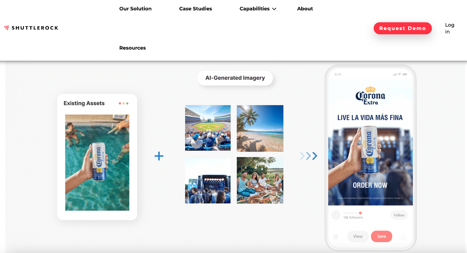 Coronaâs AI-generated Pinterest campaign.