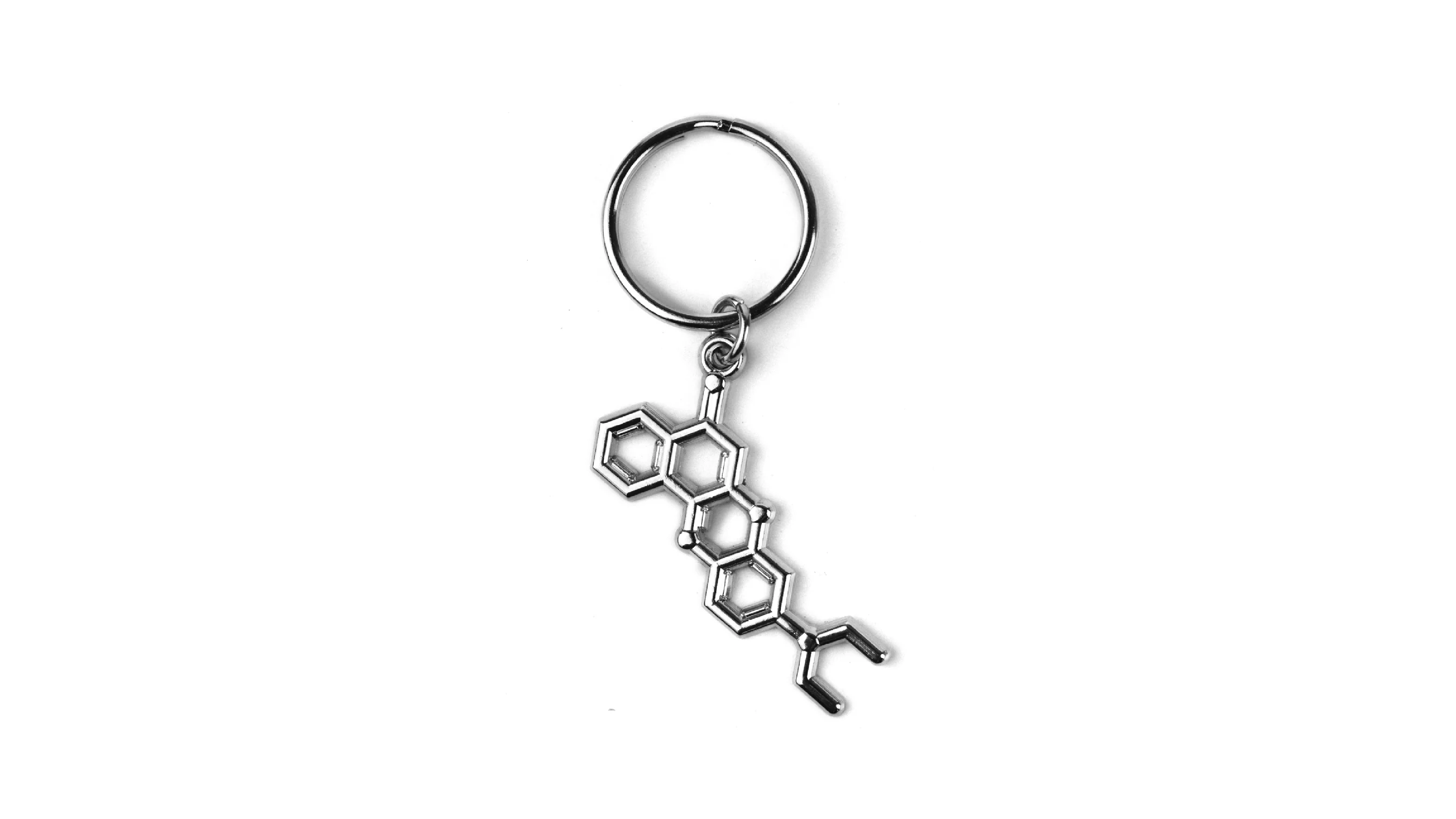 NileRed Molecule Keychain depicting the structure of the chemical.